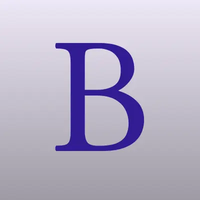 Bert Flowers, магазин цветов, лого-визитка